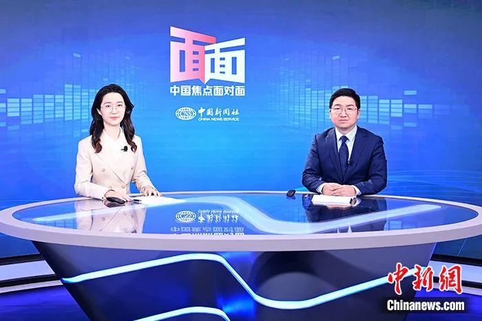 中新社“中國焦點(diǎn)面對(duì)面”專訪中國國際問題研究院亞太研究所副所長張騰軍。中新社記者 田雨昊 攝